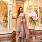 Shimmer silk Palazzo Ladies Silk Embroidered Suits - MYLUXURY LANE ENTERPRISE