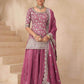 Shimmer silk Palazzo Ladies Suit Wedding Suits Manufacturer - MYLUXURY LANE ENTERPRISE