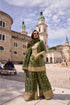 Shimmer silk Palazzo Suit - MYLUXURY LANE ENTERPRISE