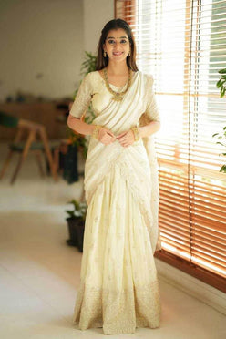 Shimmer silk Indian Saree Lehenga - MYLUXURY LANE ENTERPRISE