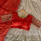 Shimmer silk Indian Saree Lehenga - MYLUXURY LANE ENTERPRISE