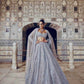 Shimmer silk Sequins Lehenga - MYLUXURY LANE ENTERPRISE