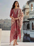 Silk Cotton Kurti With Pants - MYLUXURY LANE ENTERPRISE