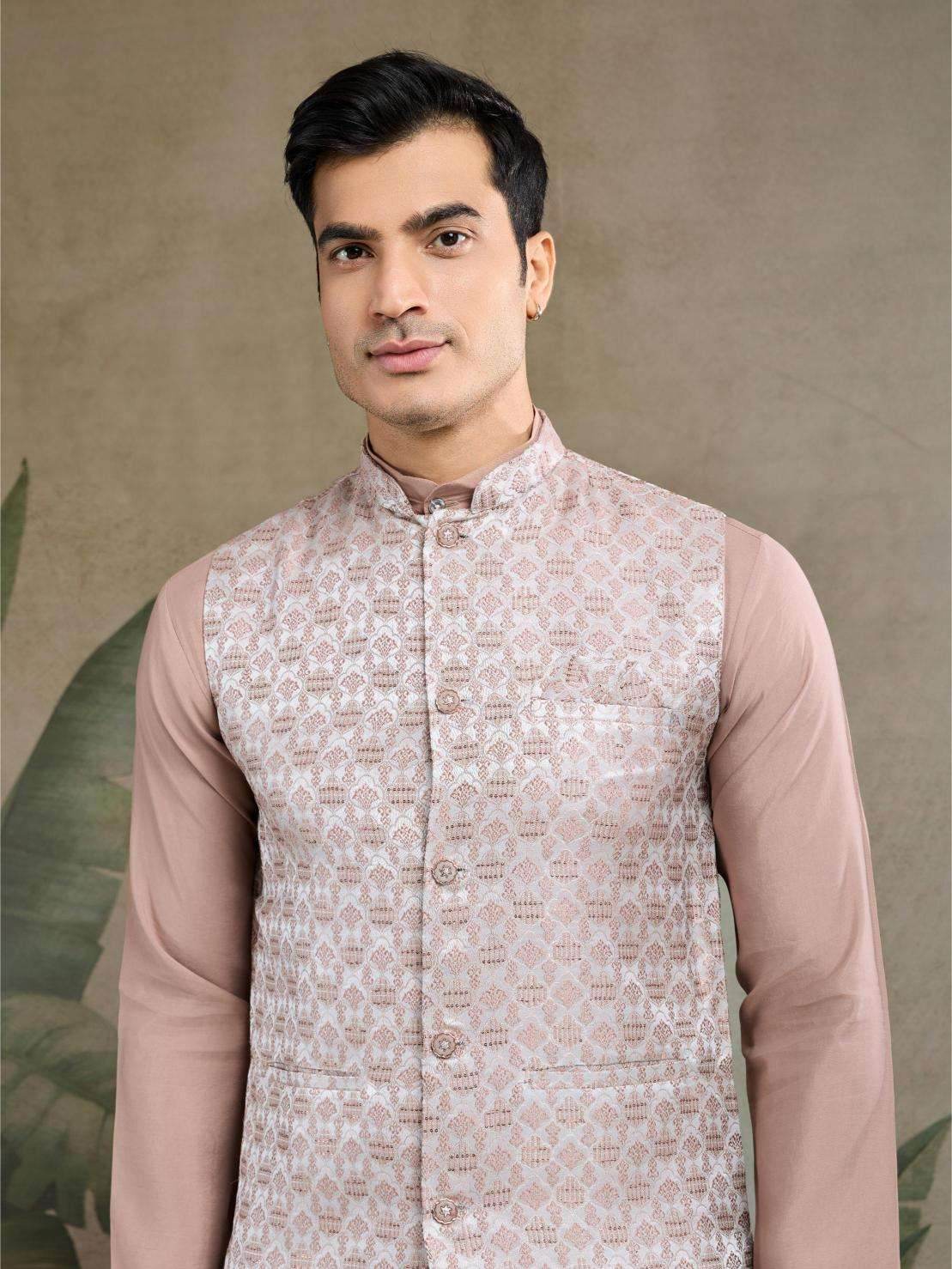 Silk Cotton Mens Kurta - MYLUXURY LANE ENTERPRISE