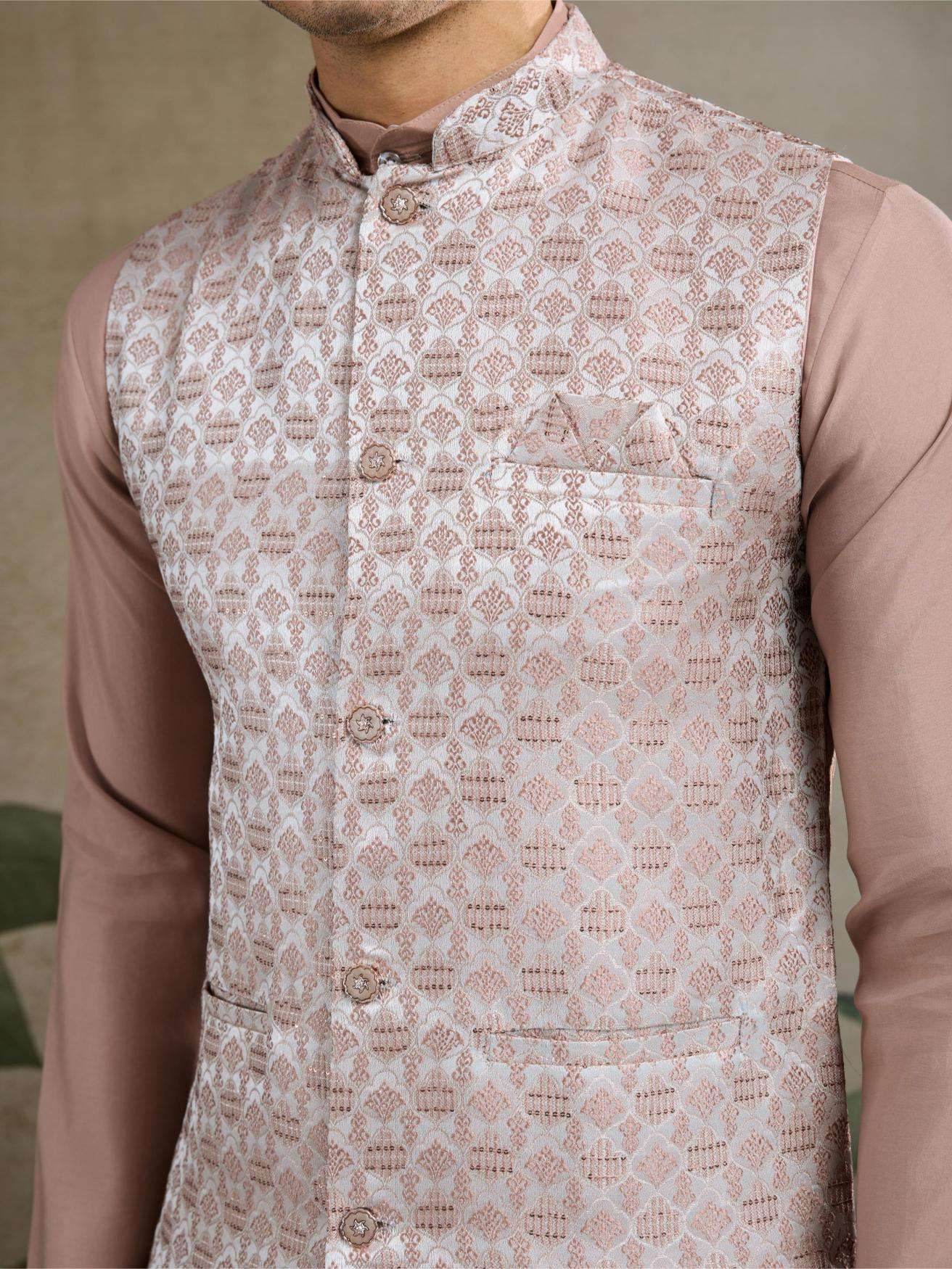 Silk Cotton Mens Kurta - MYLUXURY LANE ENTERPRISE