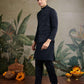 Silk Cotton Mens Kurta - MYLUXURY LANE ENTERPRISE