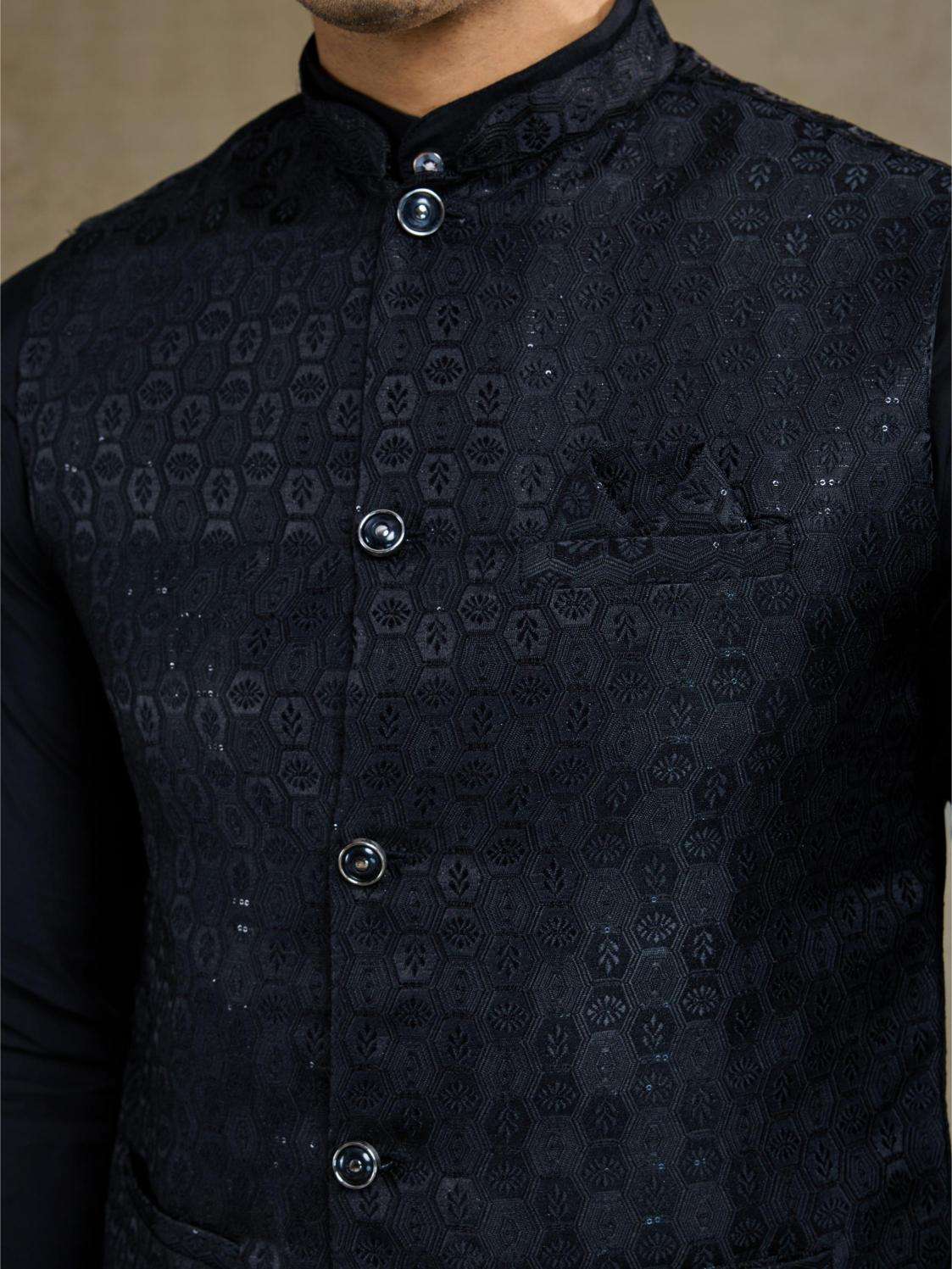 Silk Cotton Mens Kurta