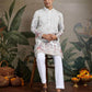 Silk Cotton Embroidered Kurta - MYLUXURY LANE ENTERPRISE