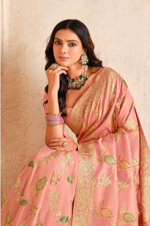Zari Border Silk Saree - MYLUXURY LANE ENTERPRISE