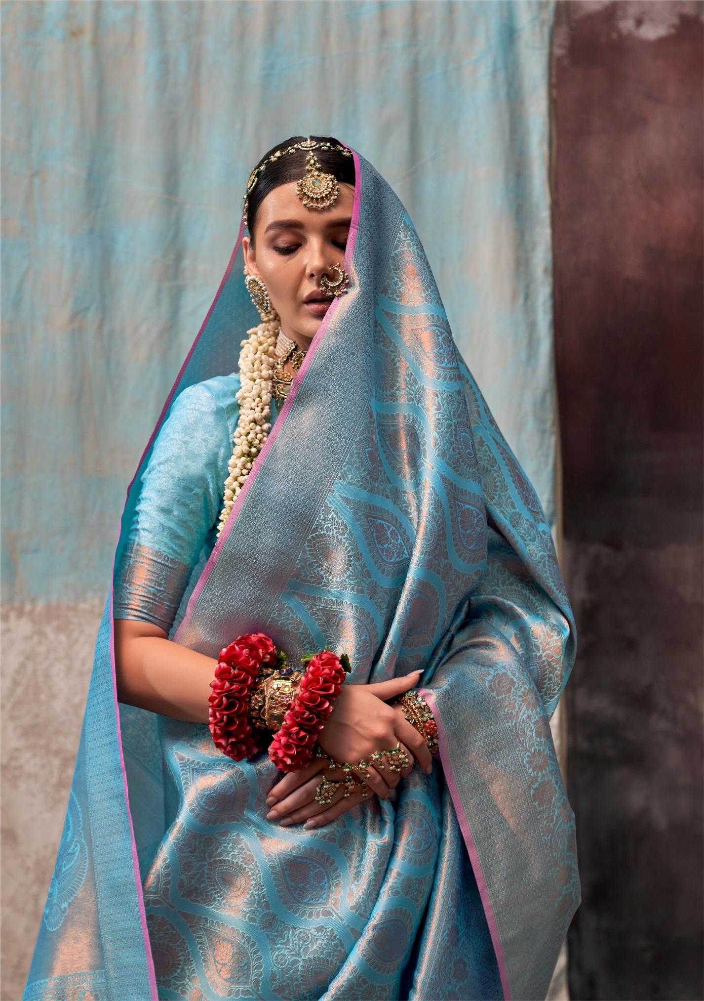 Handloom Designer Silk Zari Border Saree - MYLUXURY LANE ENTERPRISE