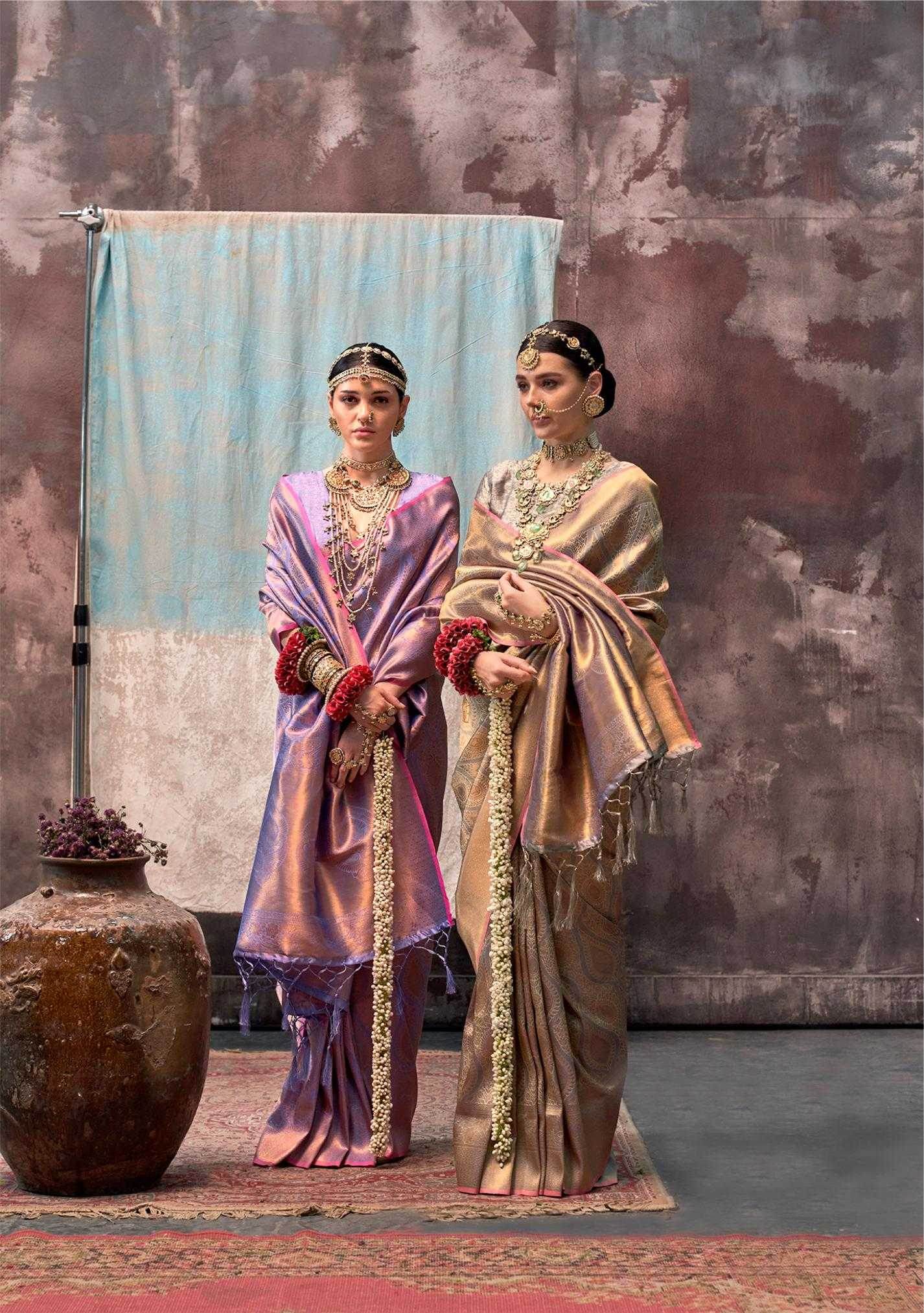 Handloom Designer Silk Zari Border Saree - MYLUXURY LANE ENTERPRISE