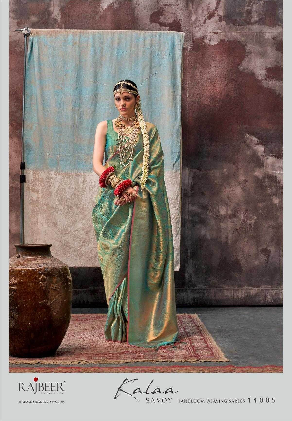Handloom Designer Silk Zari Border Saree - MYLUXURY LANE ENTERPRISE