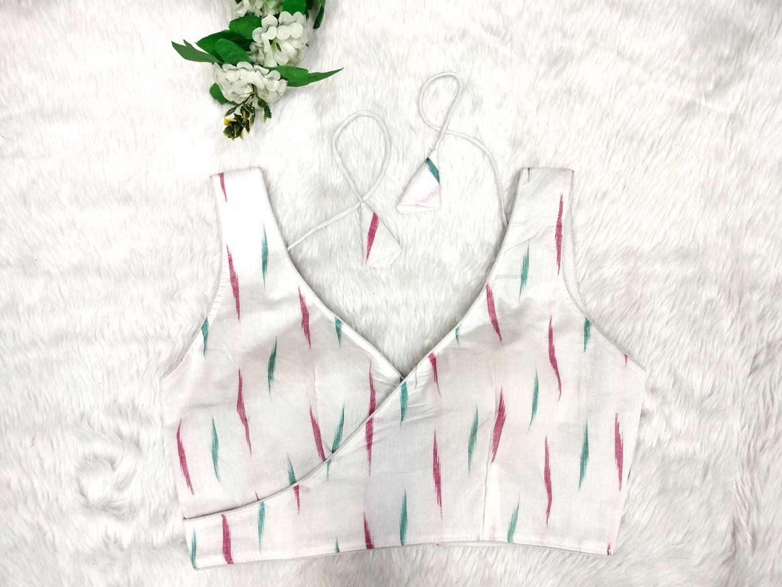 Silk V-Neck Blouse