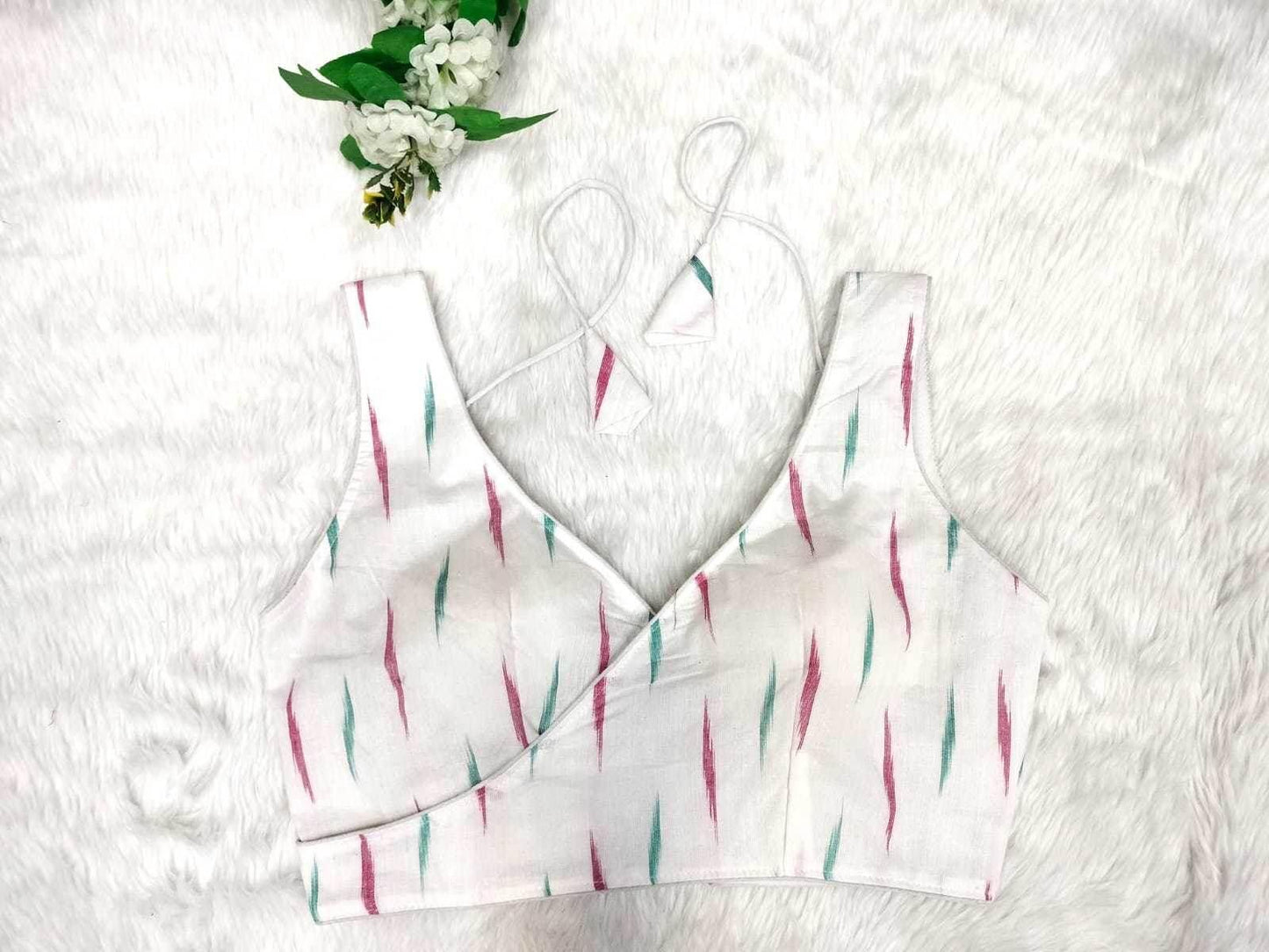Silk V-Neck Blouse - MYLUXURY LANE ENTERPRISE