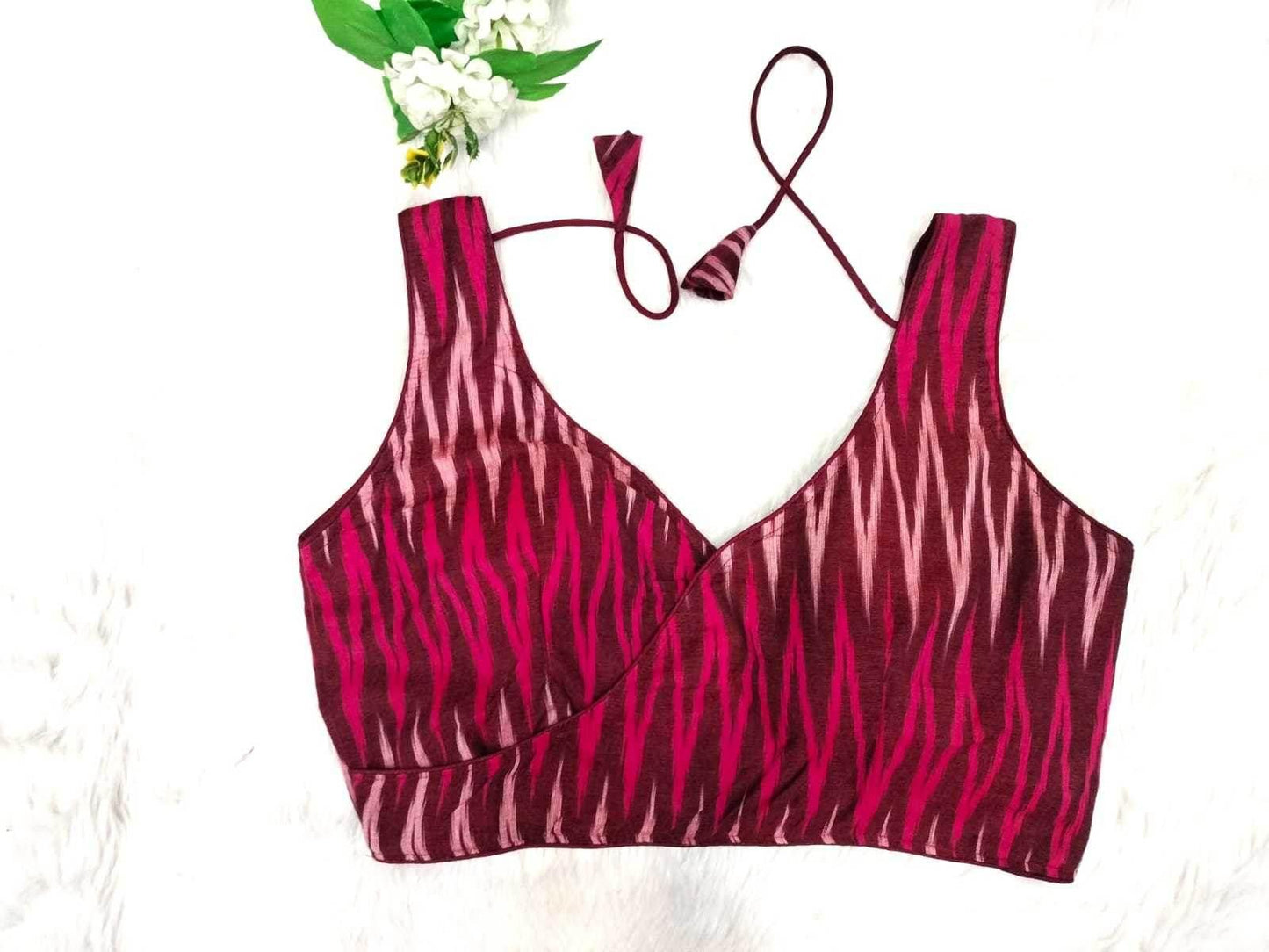 Silk V-Neck Blouse - MYLUXURY LANE ENTERPRISE