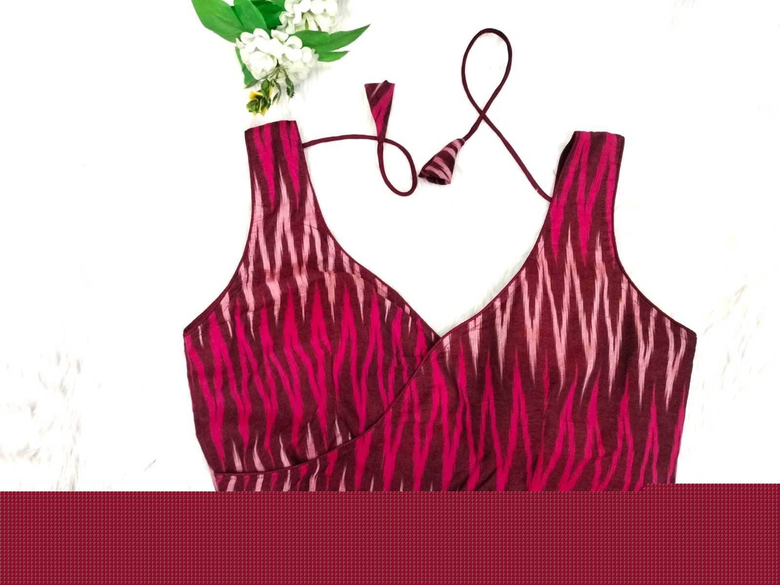 Silk V-Neck Blouse