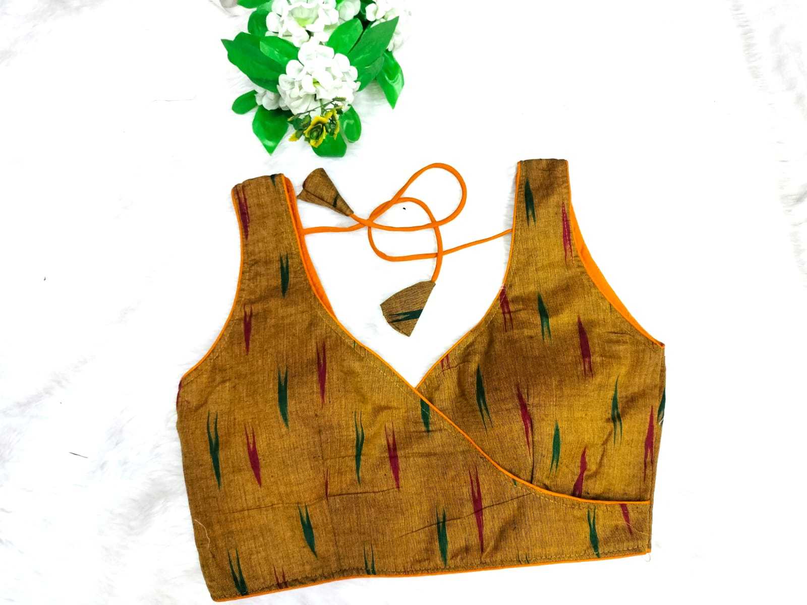 Silk V-Neck Blouse