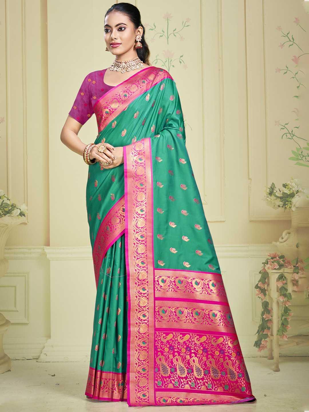Silk Festive Sarees With Blouse - MYLUXURY LANE ENTERPRISE