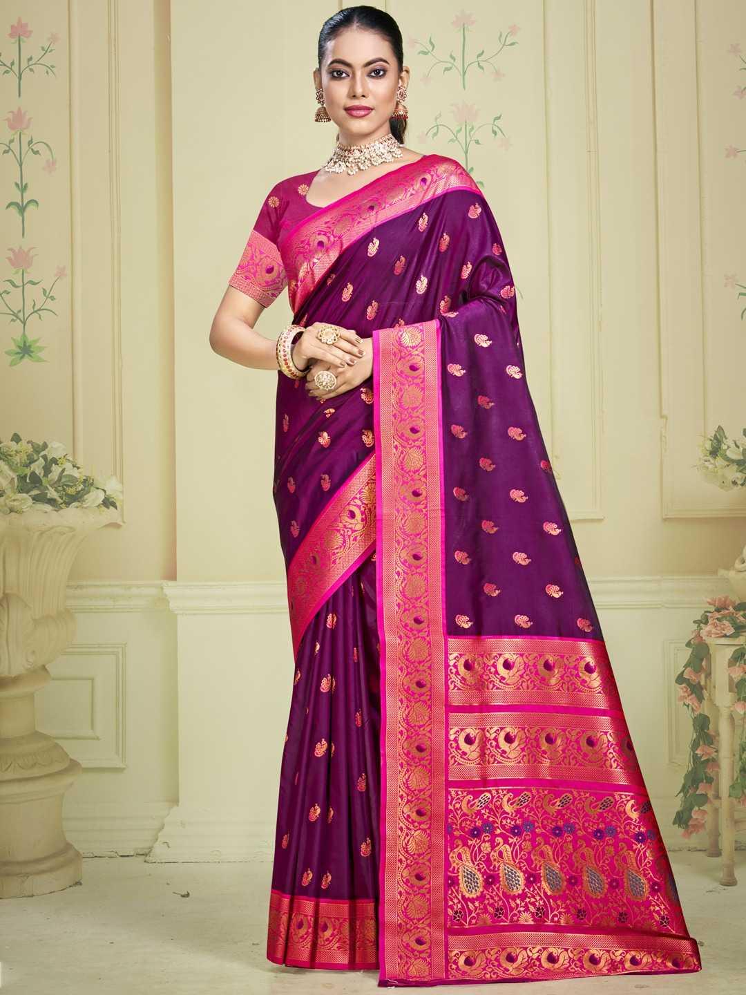 Silk Festive Sarees With Blouse - MYLUXURY LANE ENTERPRISE