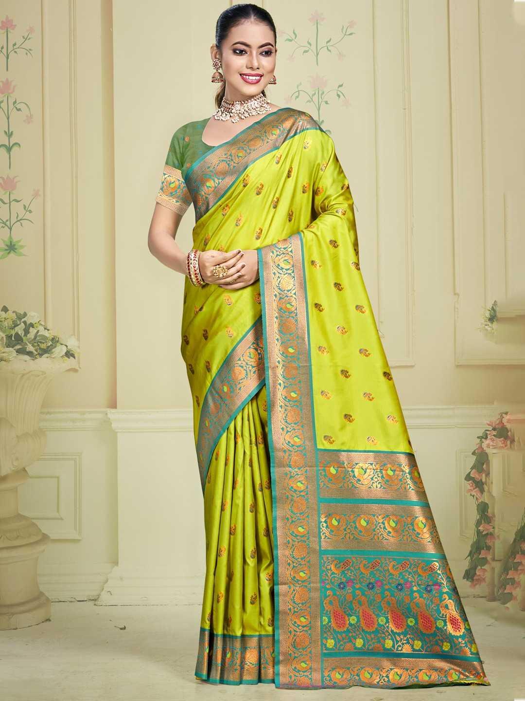Silk Festive Sarees With Blouse - MYLUXURY LANE ENTERPRISE
