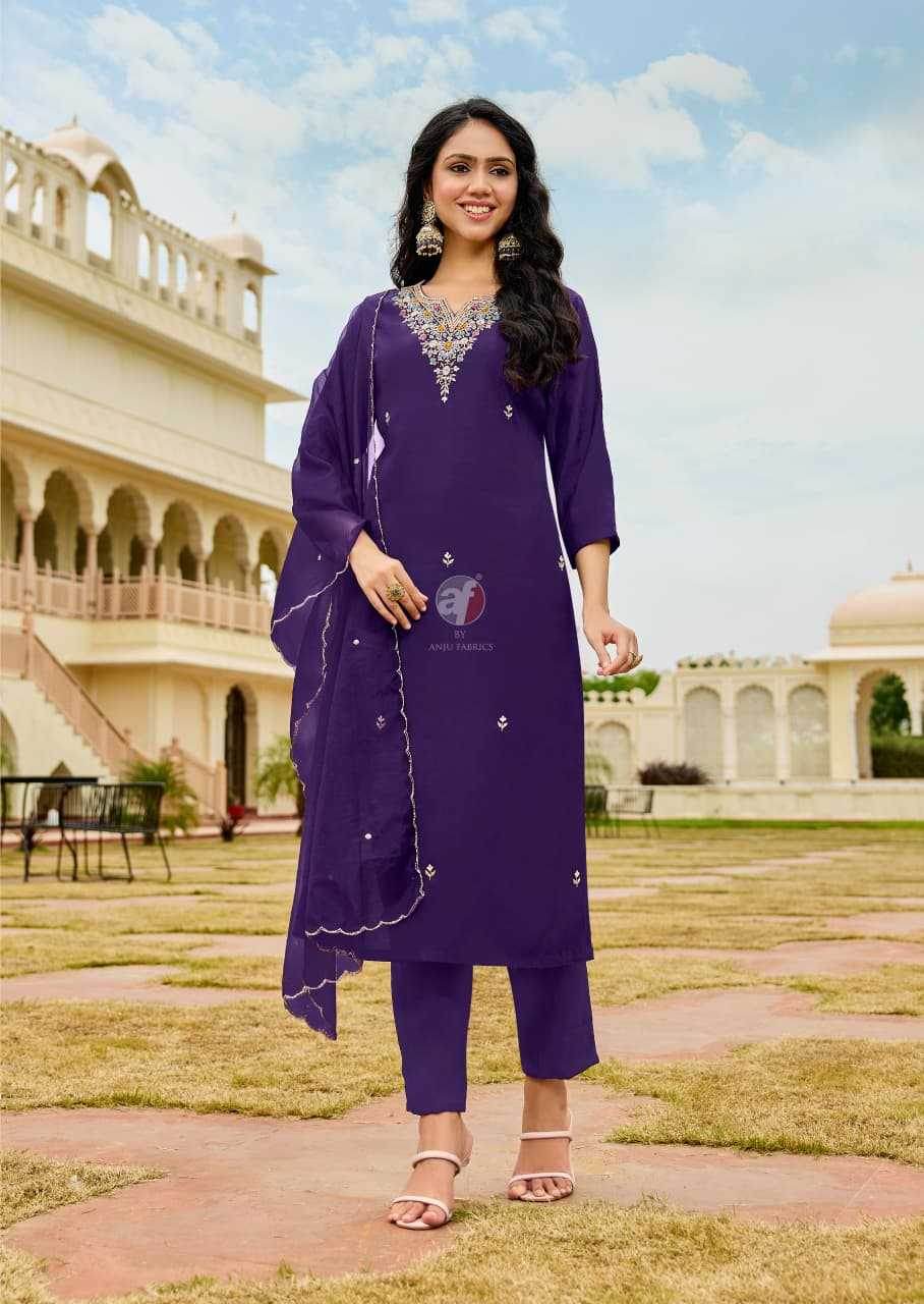 Silk Party wear Handwork Suit - MYLUXURY LANE ENTERPRISE