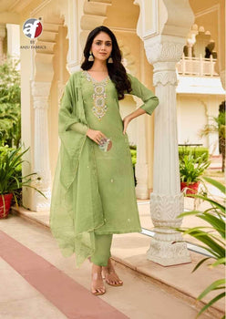 Silk Party wear Handwork Suit - MYLUXURY LANE ENTERPRISE