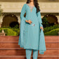 Silk Party wear Handwork Suit - MYLUXURY LANE ENTERPRISE