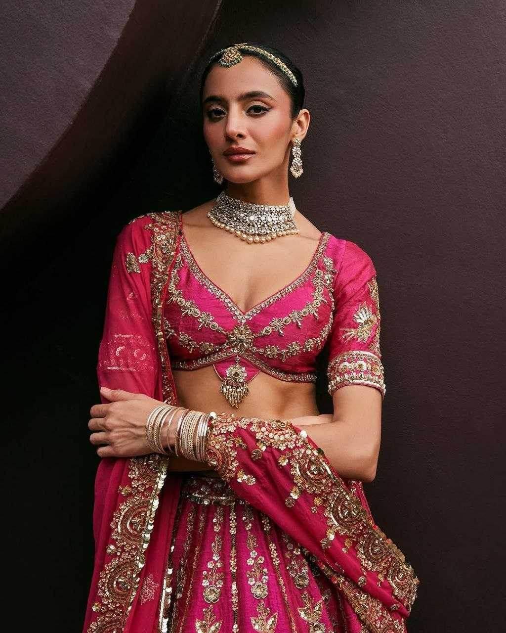 Silk Designer Traditional Lehenga - MYLUXURY LANE ENTERPRISE