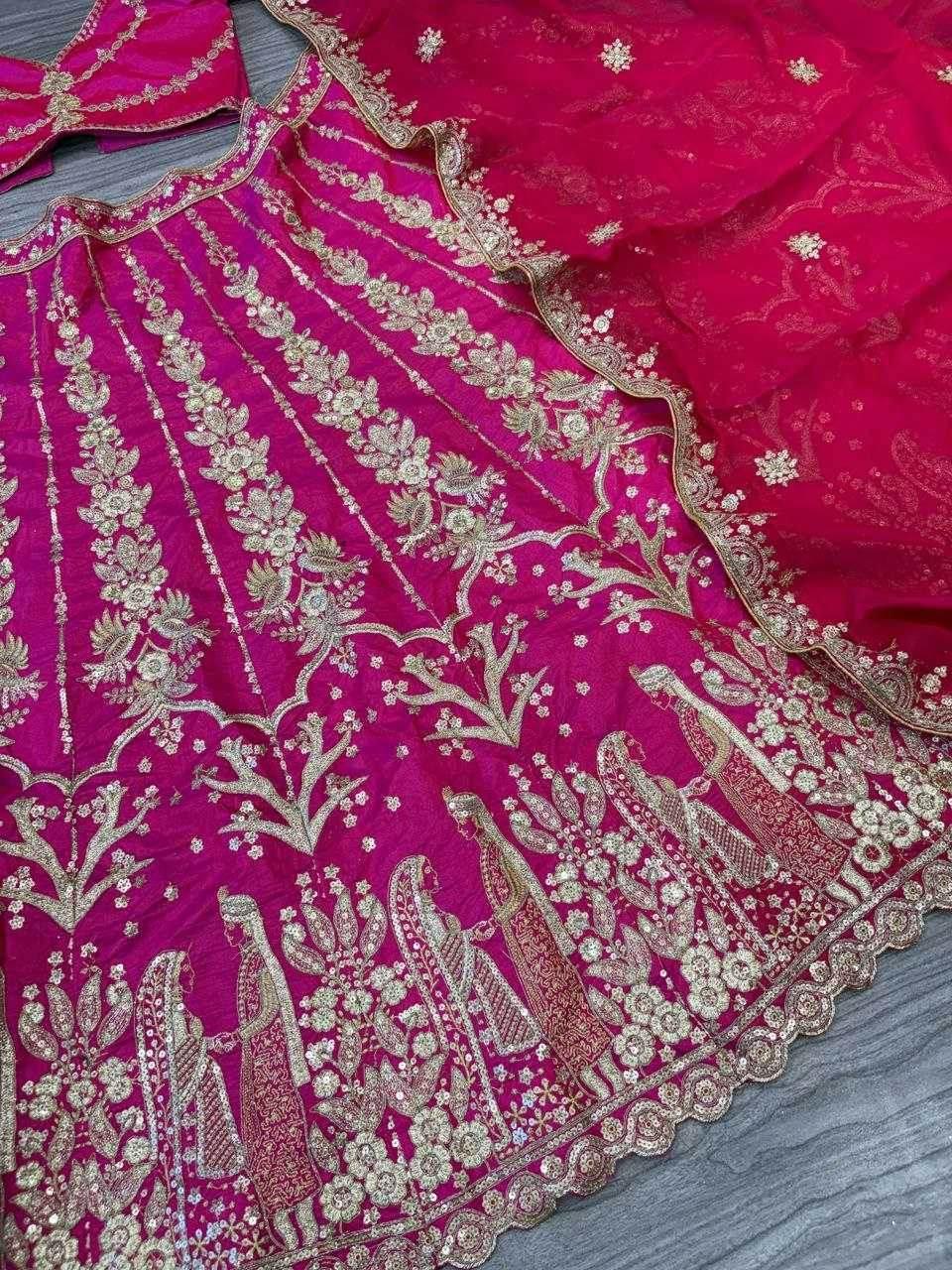 Silk Designer Traditional Lehenga - MYLUXURY LANE ENTERPRISE