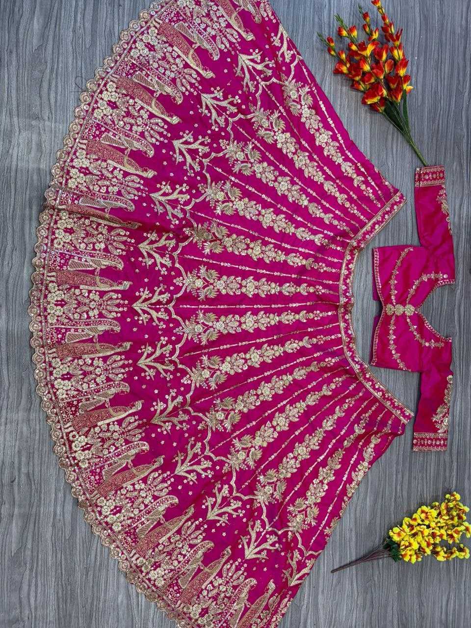Silk  Designer Traditional Lehenga