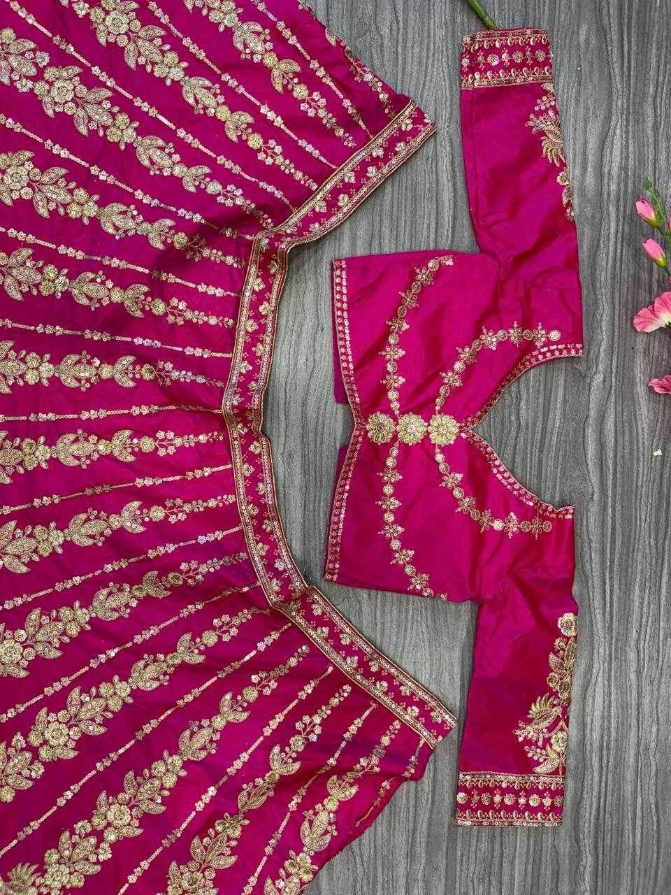 Silk Designer Traditional Lehenga - MYLUXURY LANE ENTERPRISE