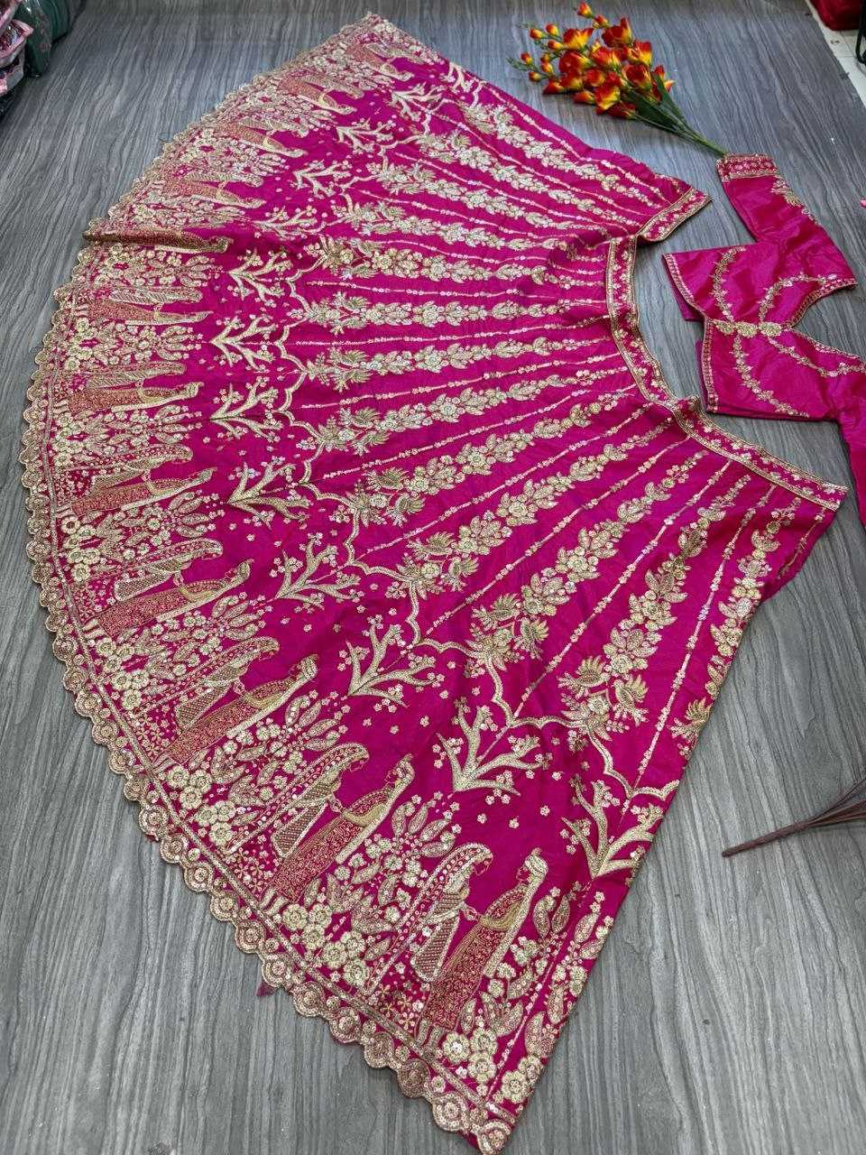 Silk  Designer Traditional Lehenga