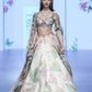 Silk Wedding Printed Lehenga - MYLUXURY LANE ENTERPRISE