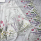 Silk Printed White Lehenga - MYLUXURY LANE ENTERPRISE