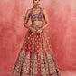 Silk Designer Embroidered Lehenga - MYLUXURY LANE ENTERPRISE