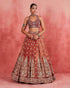 Silk Designer Embroidered Lehenga - MYLUXURY LANE ENTERPRISE