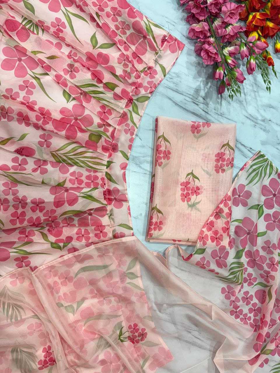 Silk Printed Lehenga