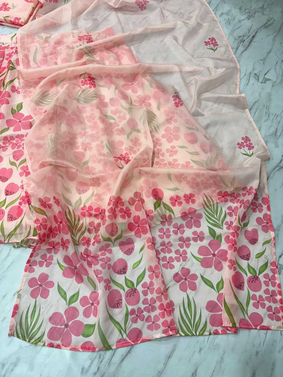 Silk Printed Lehenga