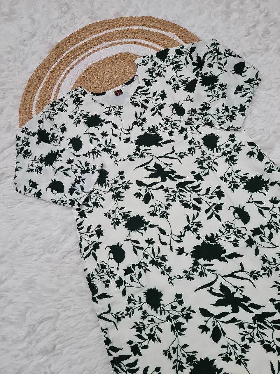 Silk Ladies Printed Casual Dresses - MYLUXURY LANE ENTERPRISE