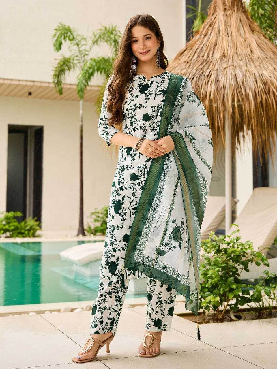 Silk Ladies Printed Casual Dresses - MYLUXURY LANE ENTERPRISE