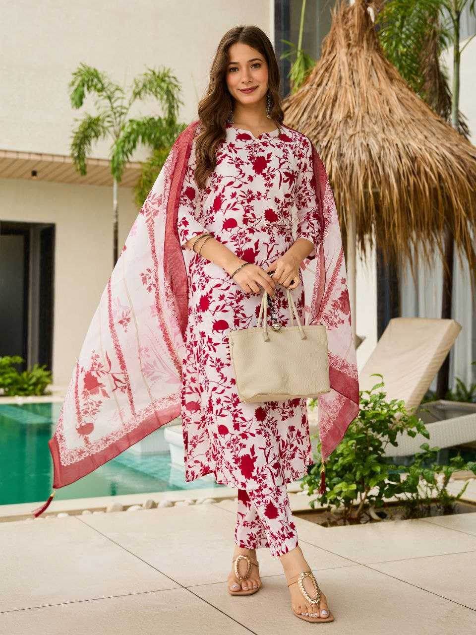Silk Ladies Printed Casual Dresses - MYLUXURY LANE ENTERPRISE