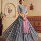 Silk Embroidered Lehenga Choli - MYLUXURY LANE ENTERPRISE
