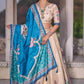 Silk Printed Cancan Lehenga for Elegant Traditional Wear - MYLUXURY LANE ENTERPRISE