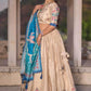 Silk Printed Cancan Lehenga for Elegant Traditional Wear - MYLUXURY LANE ENTERPRISE