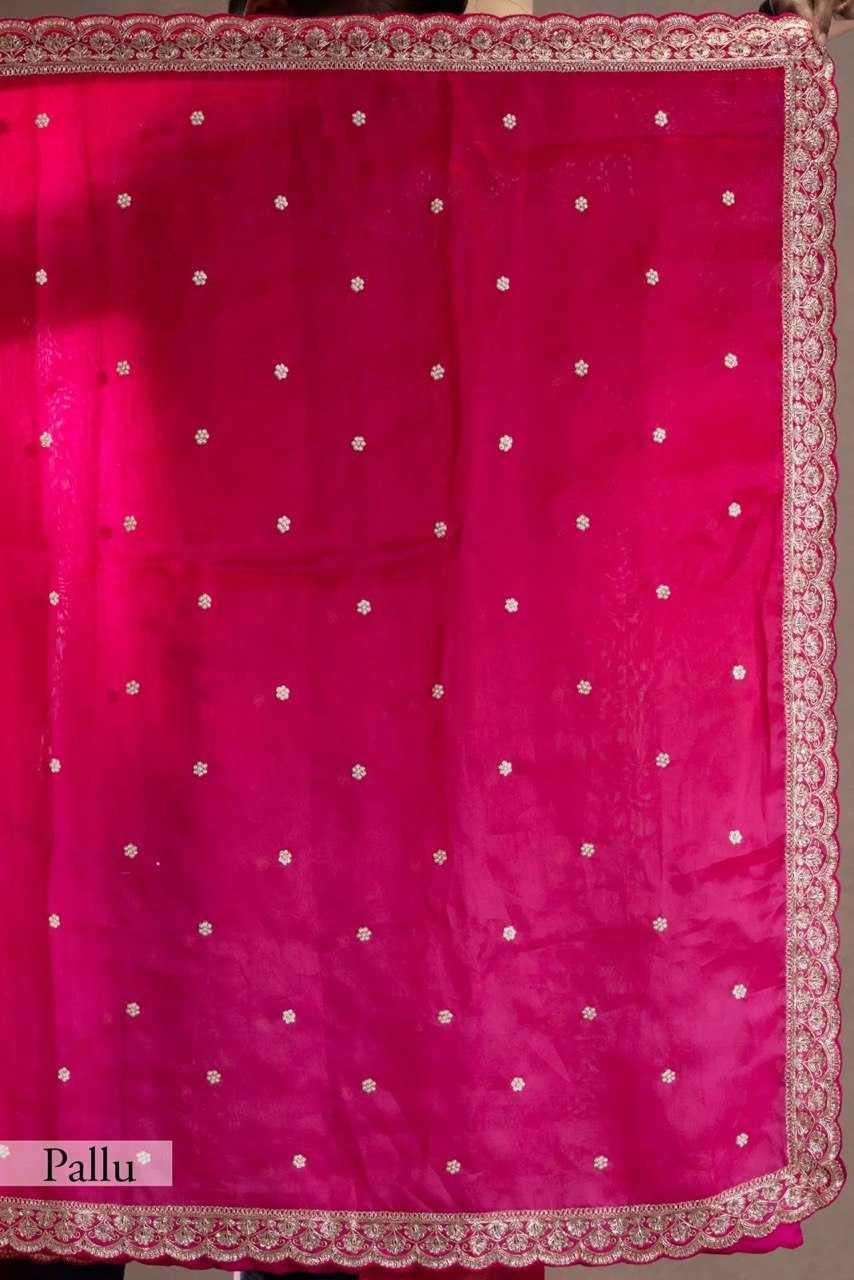 Silk Embroidered Sarees - MYLUXURY LANE ENTERPRISE