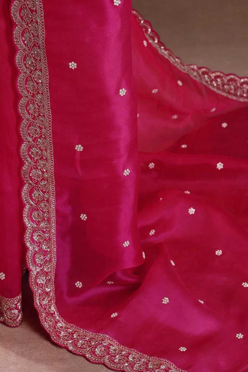 Silk Embroidered Sarees - MYLUXURY LANE ENTERPRISE