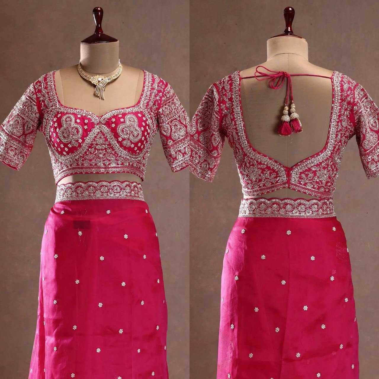 Silk Embroidered Sarees - MYLUXURY LANE ENTERPRISE