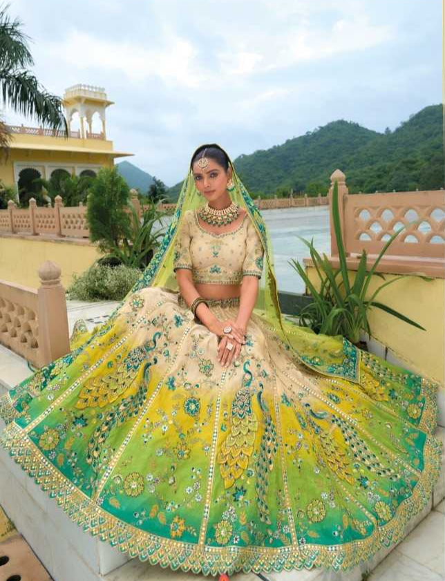 Silk Embroidered Lehenga for Elegant Traditional Wear