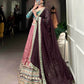 Moonga Silk Lehenga Sequins and Thread Embroidery Work - MYLUXURY LANE ENTERPRISE