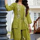 Embroidered Kurtis Tail Cut Kurti - MYLUXURY LANE ENTERPRISE